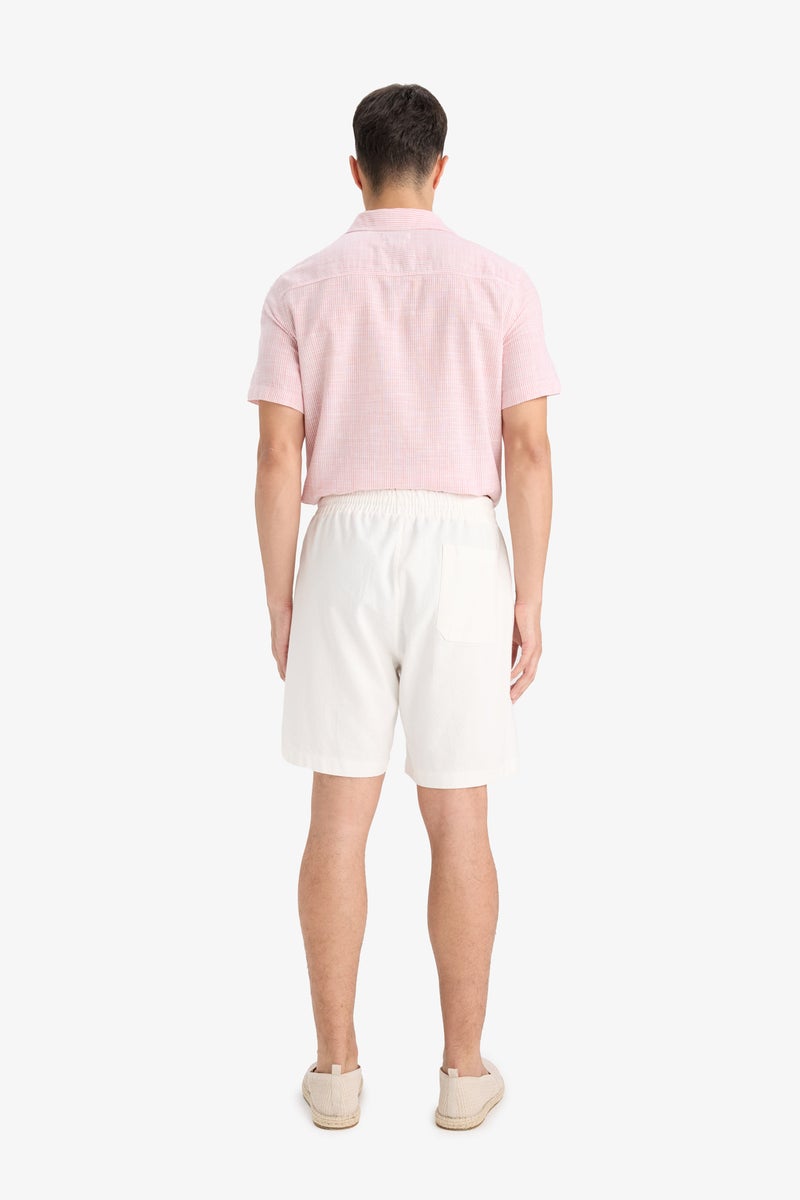 DeFacto Man Relax Fit Cotton Bermuda  - Image 3