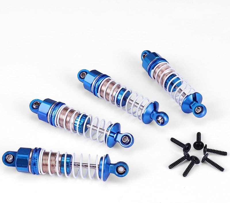 HAIBOXING 1/18 Full Aluminum Oil Filled Shocks 4pcs  All Metal Absorber Damper RC Upgrad Parts for HBX 18858 18868 18859E 18859A(18HOP1) - Image 5