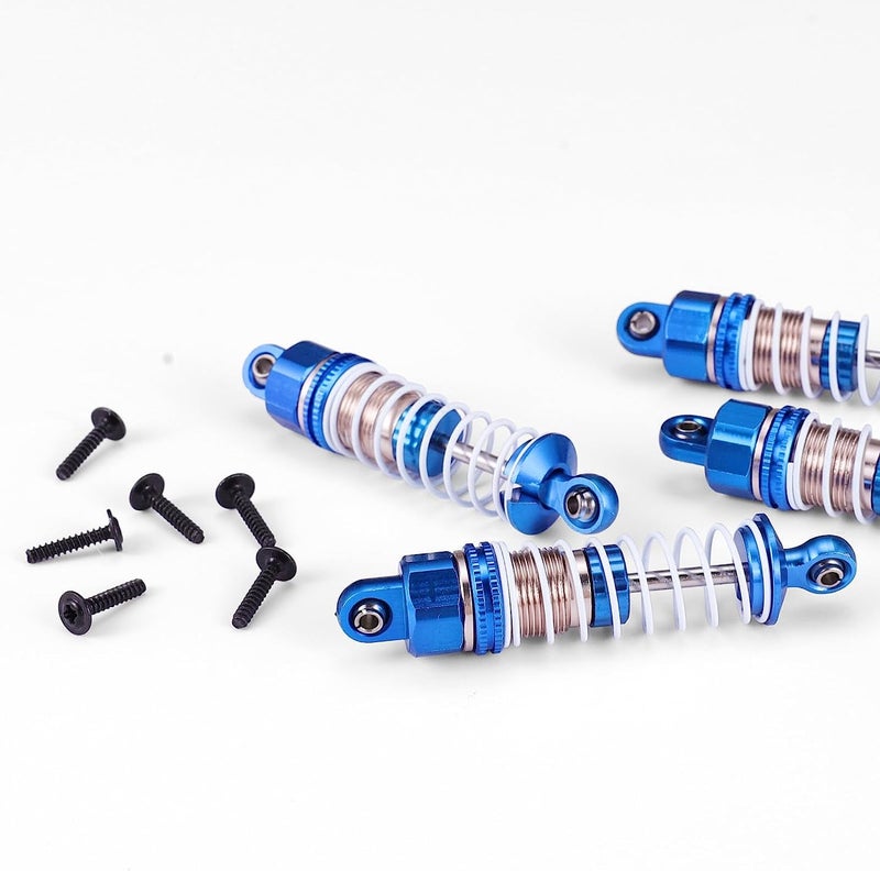 HAIBOXING 1/18 Full Aluminum Oil Filled Shocks 4pcs  All Metal Absorber Damper RC Upgrad Parts for HBX 18858 18868 18859E 18859A(18HOP1) - Image 4