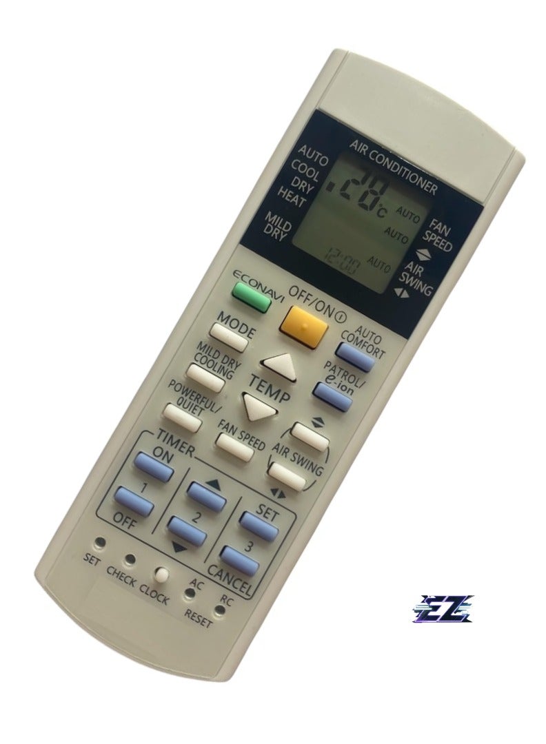 ELTRAZONE AC Remote No. 29B (No Backlight) Compatible/Replacement for Panasonic Inverter AC Remote Control – Exact Match for Panasonic Inverter Air Conditioners – Simple, Easy-to-Use, Reliable Remote Control - Image 2