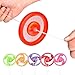 Essivox 5Pcs Pull Line Flywheel Spinning Tops with Rainbow Light Show Orbital Flash Display Colorful Glow Novelty Fidget Spinners - Image 2