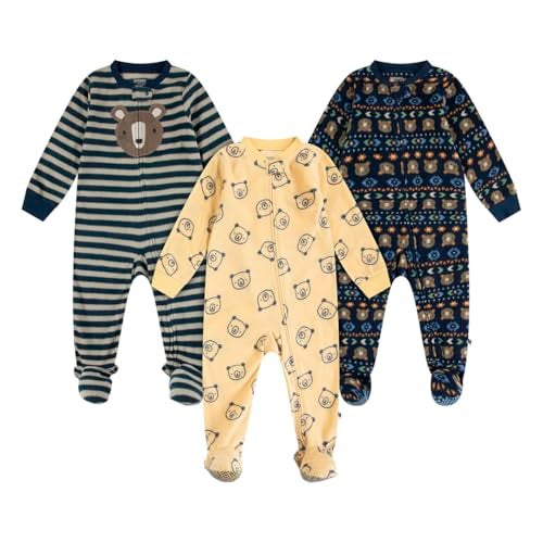 HUGGIES 3-Pack Footed Fleece Coverall - Image 4