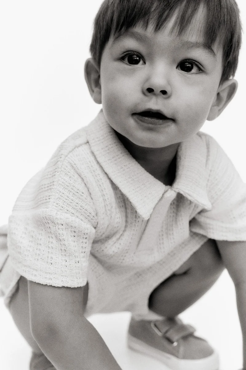 H&M 2-piece polo shirt and shorts set