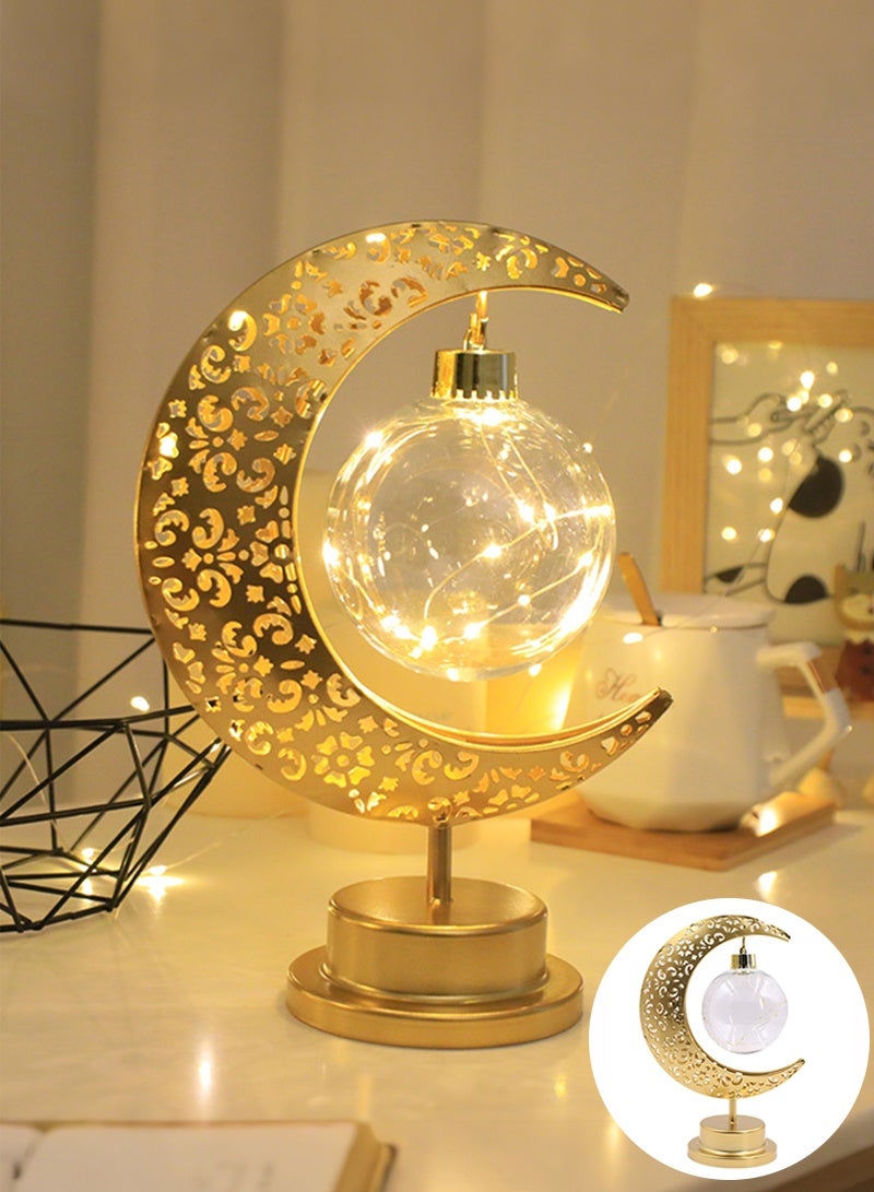 جيوان ديكورات رمضان للمنزل 2026 ، مصباح الهلال والقمر والنجم للديكور عيد مبارك ، أضواء رمضان تعمل بالبطارية أو USB للديكور المنزلي للحفلة ، هدايا رمضان للأصدقاء العائلة - Image 1