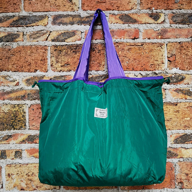Eco-Friendly Drawstring Shopping Bag Dark green + 