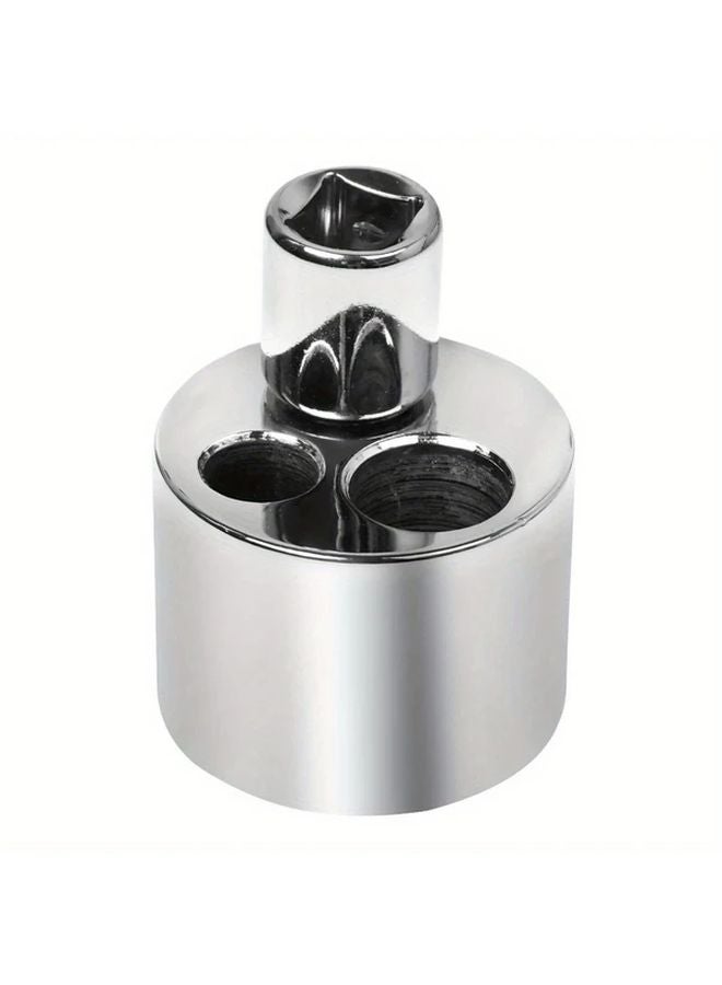 Silvery Heavy Duty Stud Bolt Extractor Remover Tool Manual Loosening Tightening 1 2 Inch Drive - Image 3