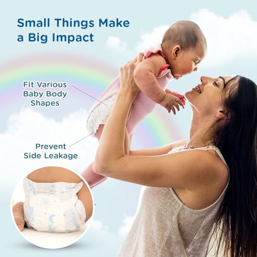 Mee Mee Premium Breathable Baby Tape Diapers (NB, 16 pcs) | Skin-Friendly Super Absorbent Cotton-Soft Diapers with Wetness Indicator | Newborn 0–2 Years - Image 5