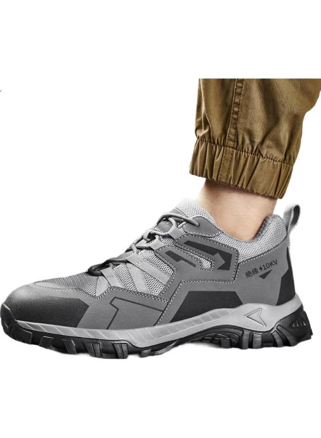 Jingtu Electrician Safety Shoes Men Insulated 10Kv Anti-Smashing Anti-Piercing Summer Breathable Work Safety Shoes 3159Kv-J 43 - Image 2