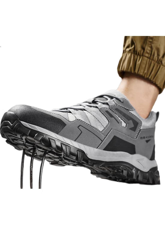 Jingtu Electrician Safety Shoes Men Insulated 10Kv Anti-Smashing Anti-Piercing Summer Breathable Work Safety Shoes 3159Kv-J 43 - Image 3