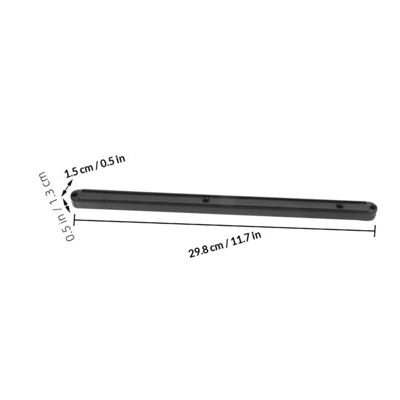 Plastic Bottom Mount Drawer Slides 298mm Length 2 Sets Cabinet Hardware Replacement - Image 3
