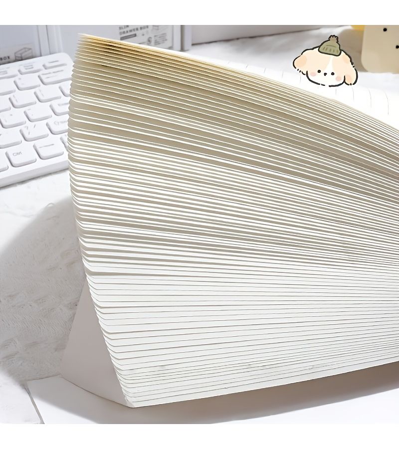 A5 Spiral Notebook 2pcs Funny White Duck Design School Office Gift - Image 5