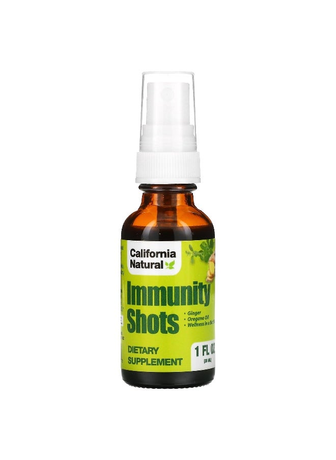California Natural California Natural, Immunity Shots Spray, 1 oz (30 ml)  - Image 1