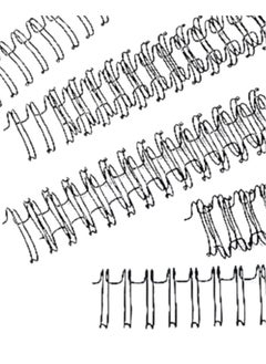 Terabyte TWIN RING WIRE 3:1 11MM 7/16" 34 LOOPS  - Image 2