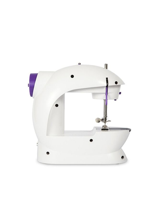 DIY Sewing Machine, Electric Hand Patching Machine, Portable Mini Home Sewing Machine Adjustable Speed with Led Light