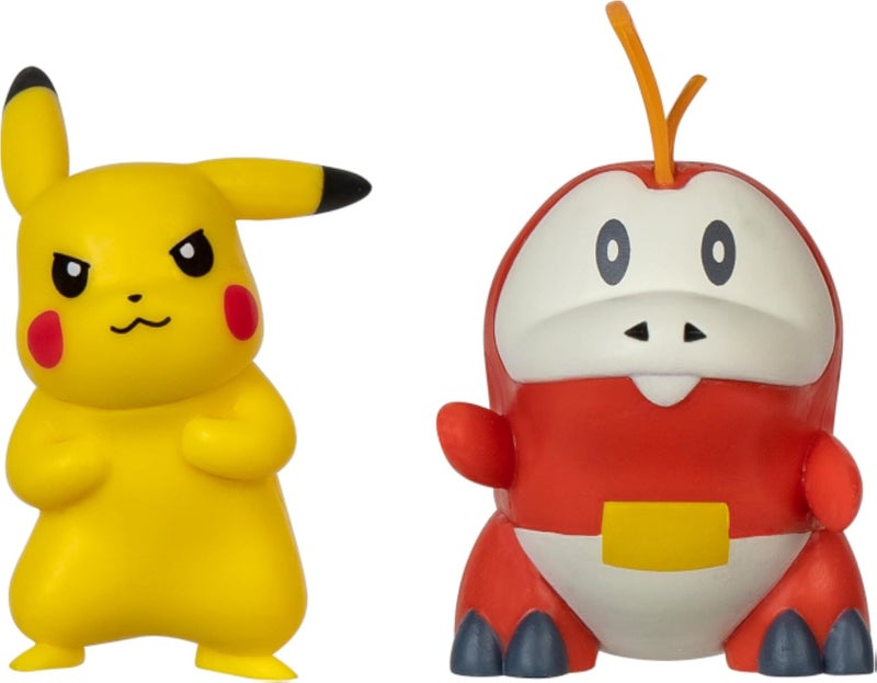 Pokemon Jazwares Pokemon Battle Figure 2-Pack Pikachu & Fuecoco - Generation IX PKW3355