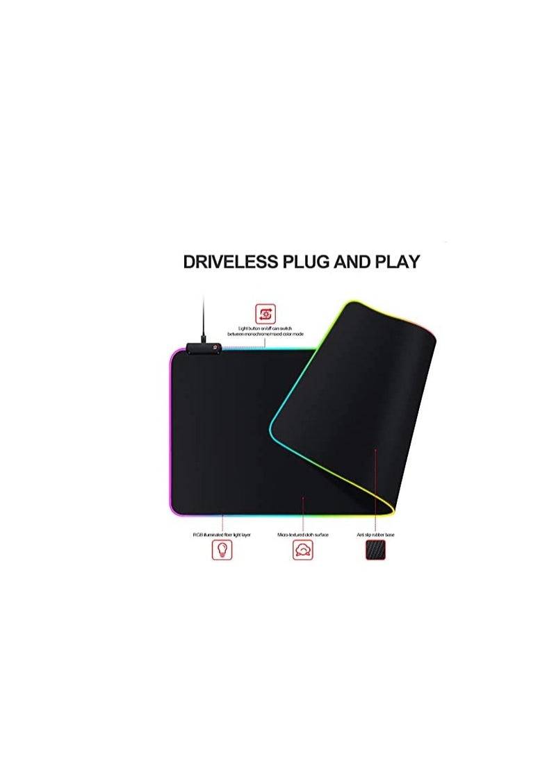 Generic Large LED RGB Mouse Pad  - Image 2