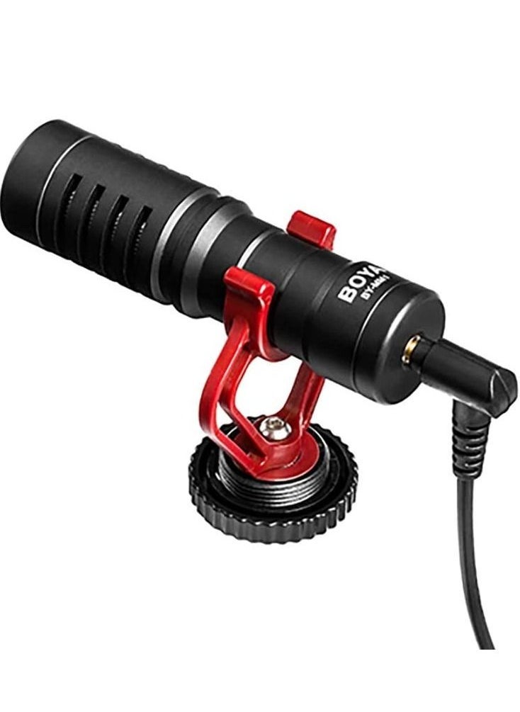 BOYA BY-MM1 Video Microphone Youtube Vlogging Facebook Livestream Recording Shotgun Mic For Smartphone/Cameras, Wireless 2.4 GHZ 100 Meter Microphone - Image 2