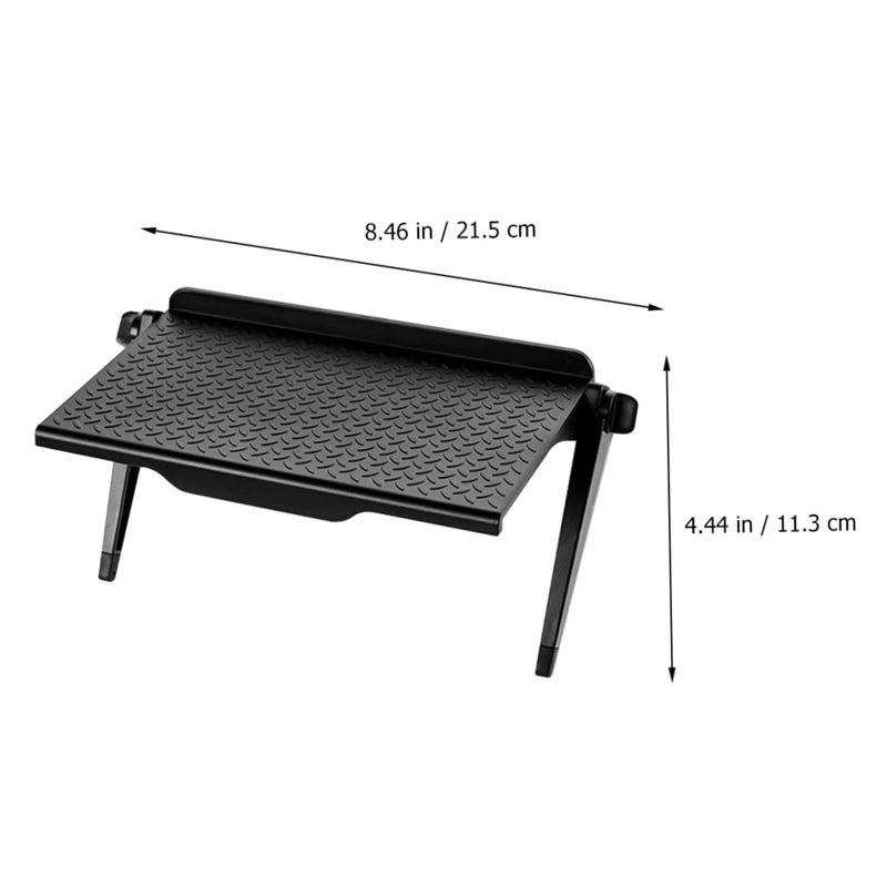 Adjustable Floating TV Stand Mount Elevated Shelf For Monitor Laptop Storage - Image 3