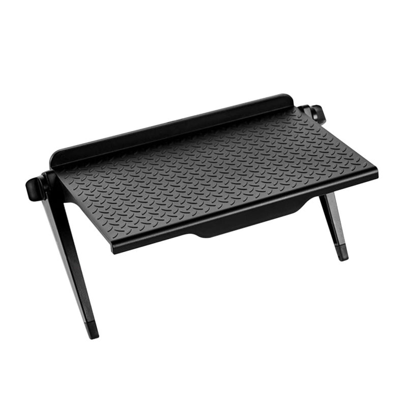 Adjustable Floating TV Stand Mount Elevated Shelf For Monitor Laptop Storage - Image 2