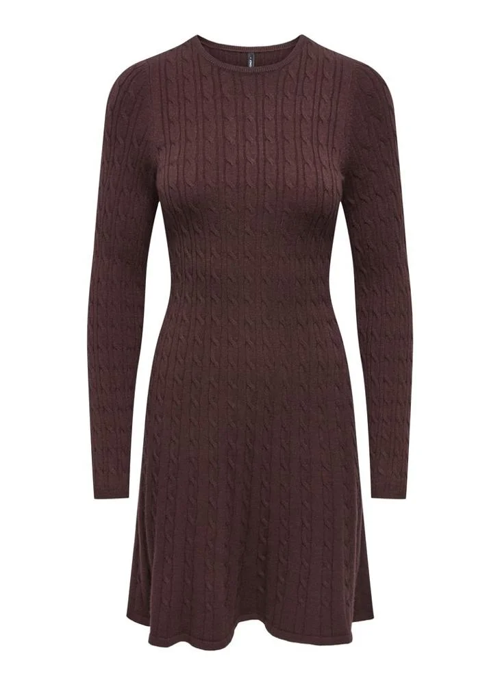 Only  Casual Long Sleeve Mini Dress for Women | Best Price UAE