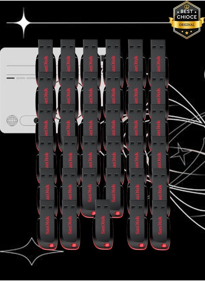 Sandisk 33 Pieces SanDisk Curzer Blade USB 2.0 Flash Drive 32GB  - Image 1