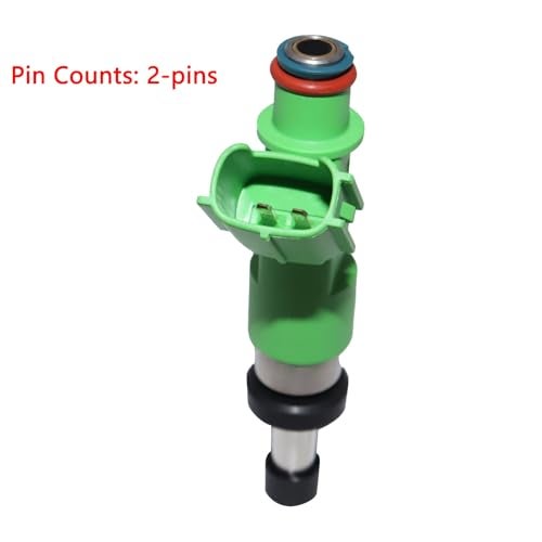 OSKYUO Set of 4 Fuel Injectors 23250-0C020 Compatible with Toyota Hilux 2005-2015 2.7L Land Cruiser 1999-2006 4.7L L-exus Vigo 2TRFE 232500C020 4holes Fuel Injectors Nozzle - Image 5
