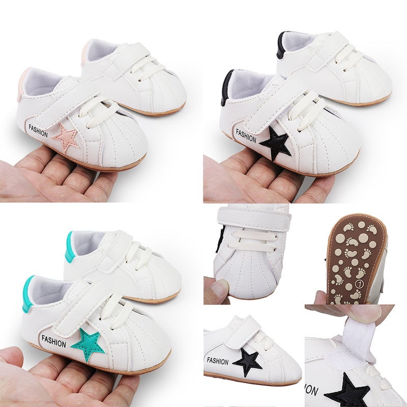 Gamile stars spring and autumn men's and women's baby toddler shoes indoor step shoes 0-1 year old baby shoes a generation of hair - Image 2