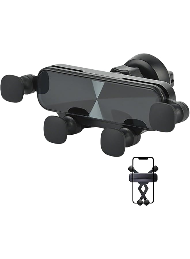 Green Tiger Gravity Car Phone Holder, One-hand Auto Lock Phone Mount for Car, Car Mount with 360° Rotation/Swing Arm, Easy to Install Car Accessories, Fits iPhone 17/16/15/14 & All 4.7-6.9" Smartphones - Image 1