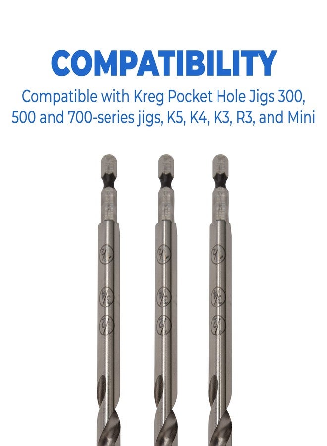 Kreg KPHA300 Easy-Set Pocket-Hole Drill Bit | 2 Pack - Image 5