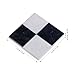NUOBESTY 27Pcs Dollhouse Flooring Black and White Checkered Miniature Doll House Floor Tiles Wood Flooring Squares 112 Scale Tiny Floor Sheets for Dollhouse Bathroom Kitchen DIY Crafts Photo Prop - Image 4