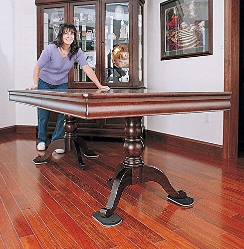 EZ MOVES EZ Moves Furniture Slides for Hardwood, Tile, Luxury Vinyl, and Other Hard Surface Floors, 8” Long x 5” Wide (4 Slides per Set)  - Image 4