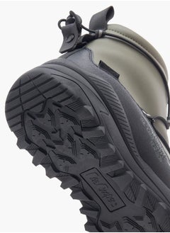 Lee Cooper Mens Solid Chukka Boots with Lace Detail and Zip Closure  - Image 5