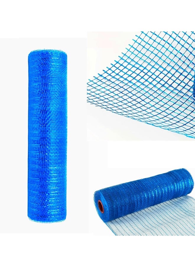 Biella Biella Fiber Mesh: 28mtr Sky Blue Reinforcement for Seamless Facade Plastering and Repair  - Image 1