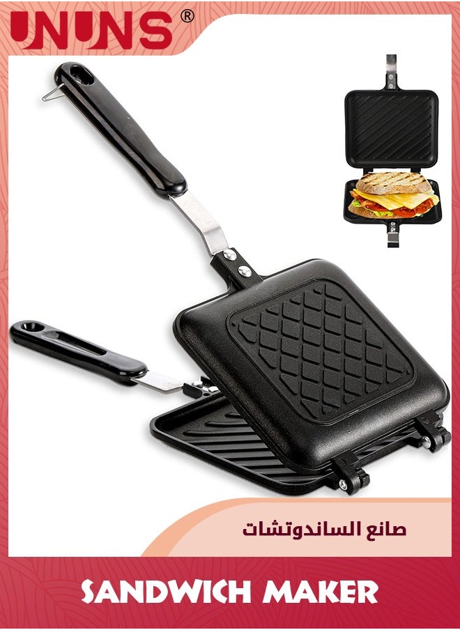 Sandwich Maker,Grilled Sandwich And Panini Maker Pan With Non-Stick Plates,Stovetop Toasted Sandwich Maker Aluminum Flip Pan For Home Kitchen,15cm X 35cm - pzsku/ZA670107C1E4124C1B37FZ/45/_/1723792060/c3986828-a09f-4078-940d-c6f524d59066