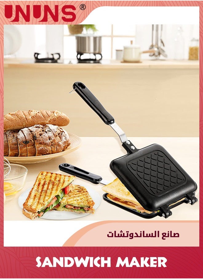 Sandwich Maker,Grilled Sandwich And Panini Maker Pan With Non-Stick Plates,Stovetop Toasted Sandwich Maker Aluminum Flip Pan For Home Kitchen,15cm X 35cm - pzsku/ZA670107C1E4124C1B37FZ/45/_/1723792071/42ac666d-1b20-4bba-82cd-d0d7e0ccad0c