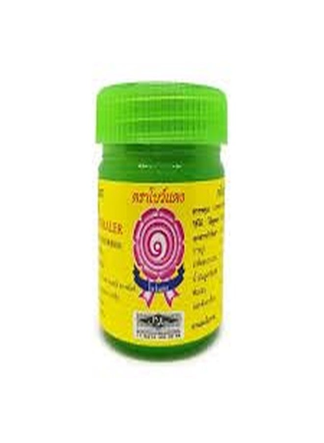 MISTYCDEP BOW DANG Thai Traditional Natural Nasal Relief Herd Inhaler Green (Pack Of 1 pcs) - Image 3