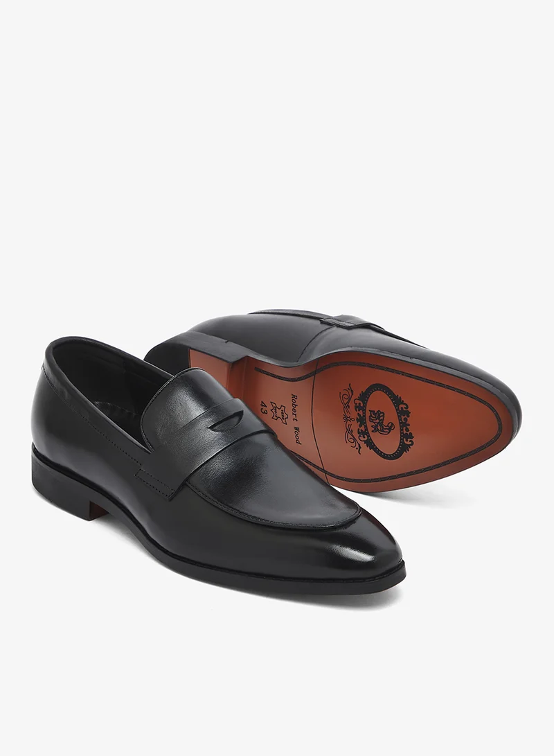 Robert Wood Genuine Leather Formal Slip Ons