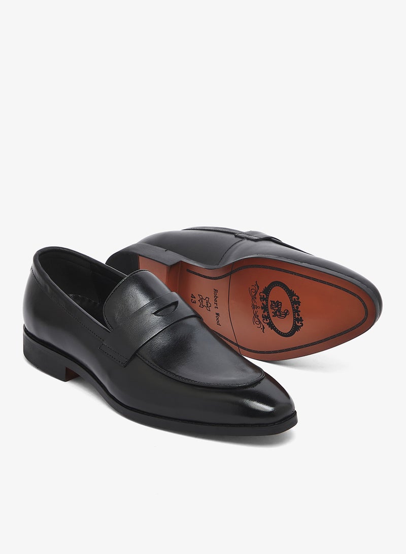 Robert Wood Genuine Leather Formal Slip Ons - Image 3