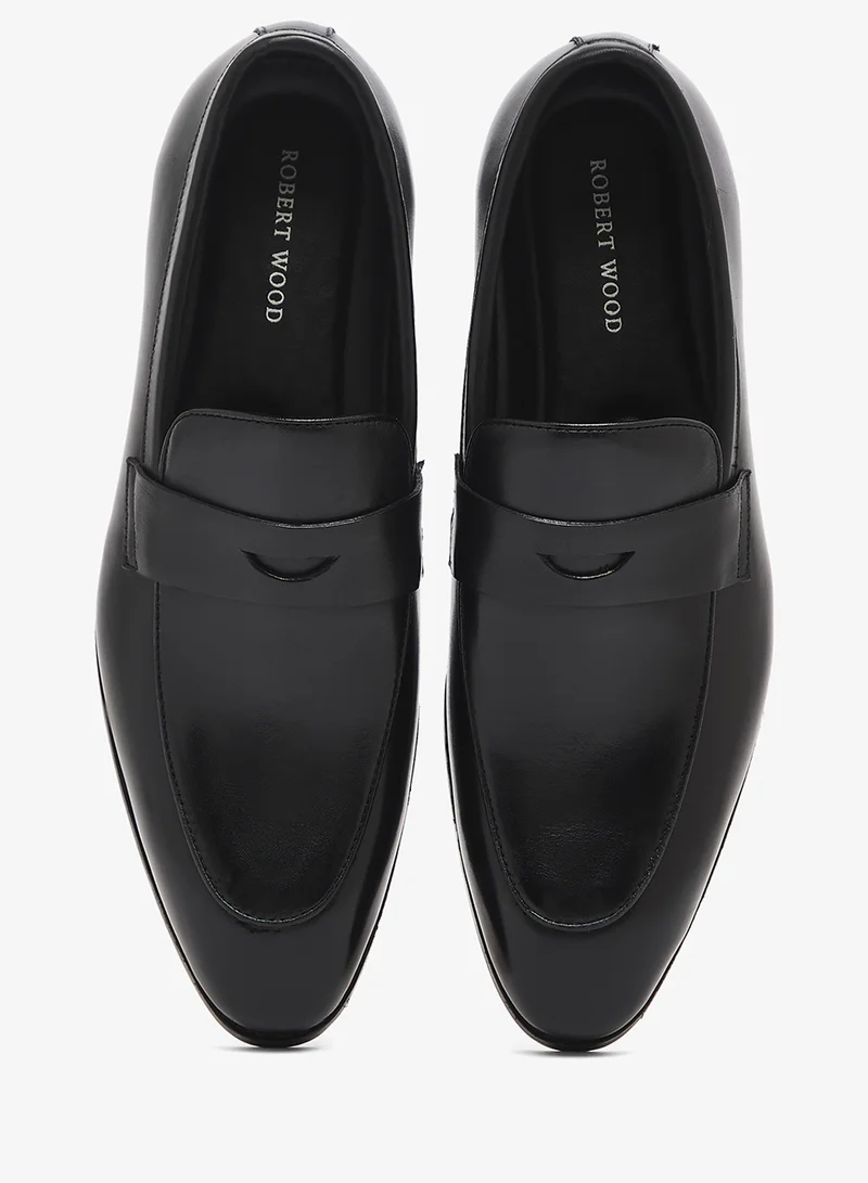 Robert Wood Genuine Leather Formal Slip Ons