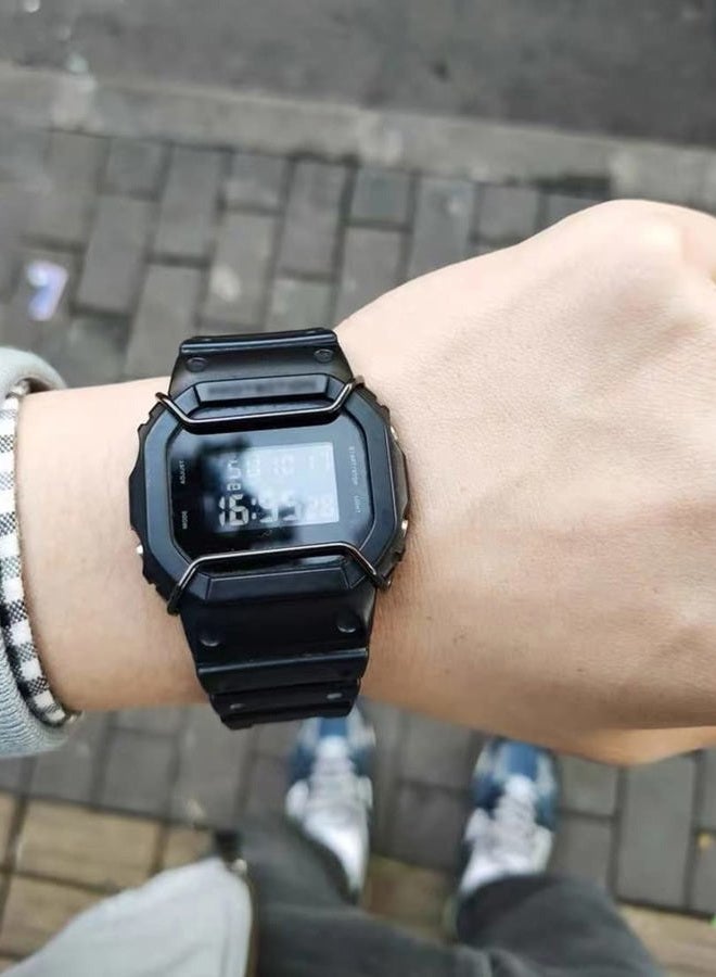 Sooharic Stainless Watch Screen Protection Bumper Compatible With Casio G-Shock Dw 5600E, 5000, 5030, 5035, 5025, Gwx 5600, Gw Gwb 5035 (Black) - Image 4