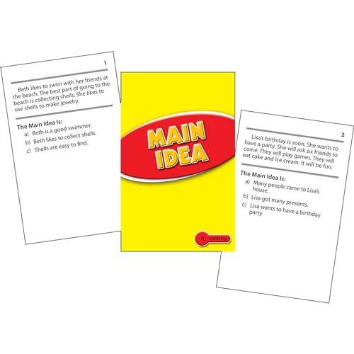 Edupress Reading Comprehension Cards, Main Idea, Lvl: 2.0-3.5 (EP-3065) - Image 3