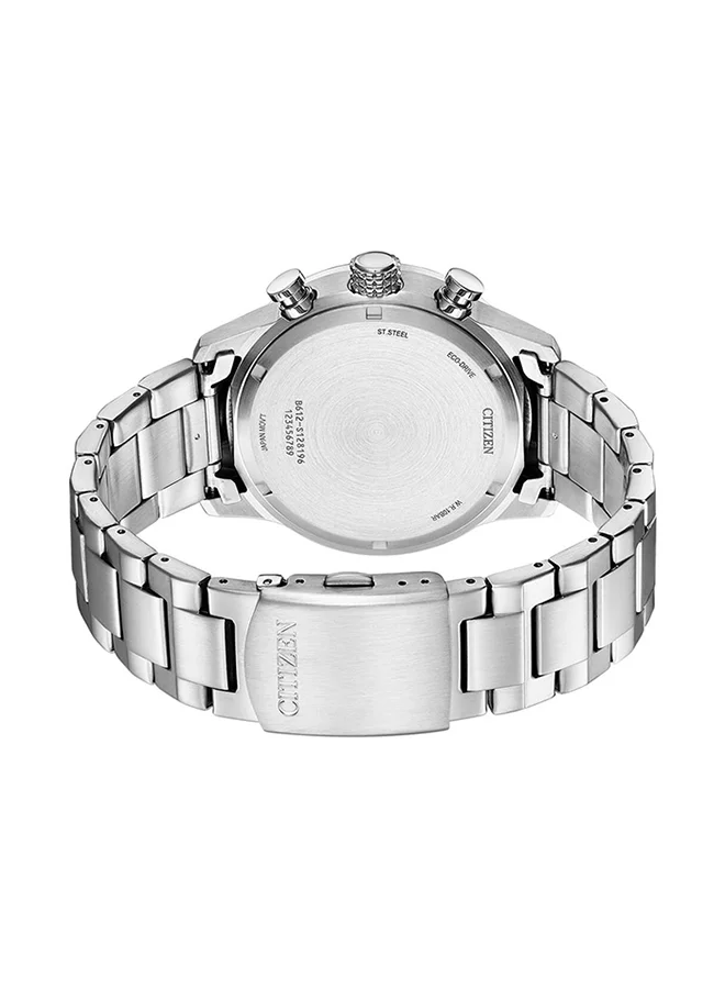 CITIZEN Men's Analog Tonneau Shape Stainless Steel Wrist Watch CA0791-81X - 43 Mm