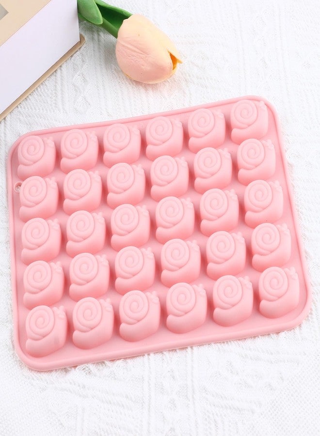YIMINGMOLD قوالب سيليكون على شكل حلزون من YIMINGMOLD لصنع حلوى الشوكولاتة - Image 4