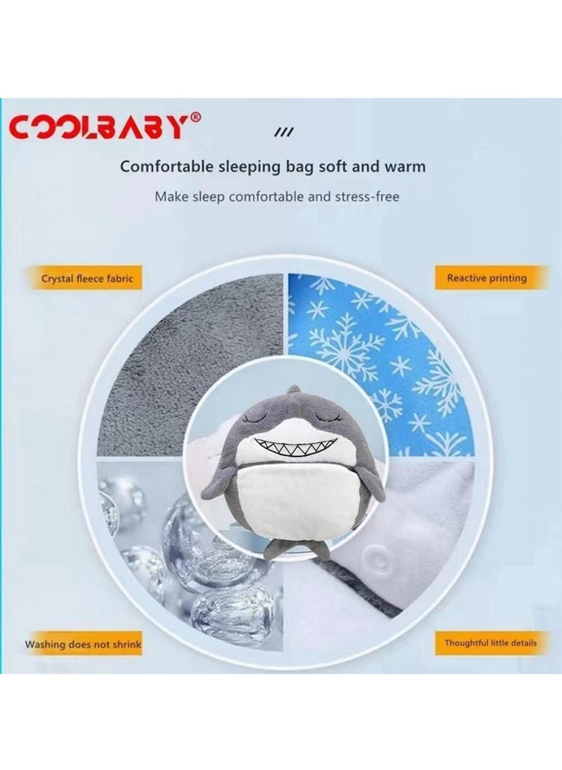 Cool Baby COOLBABY Children's Cartoon Warm Sleeping Bag Foldable  - Image 5