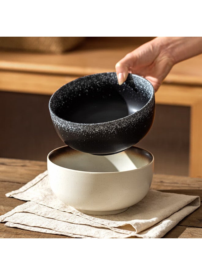 Pinyu Style Ramen Bowl, Tableware, Noodle Bowl, Large Bowl For Home Use, Noodle Bowl, Soup Bowl, Heat-resistant Ceramic Soup And Noodle Bowl - Image 2