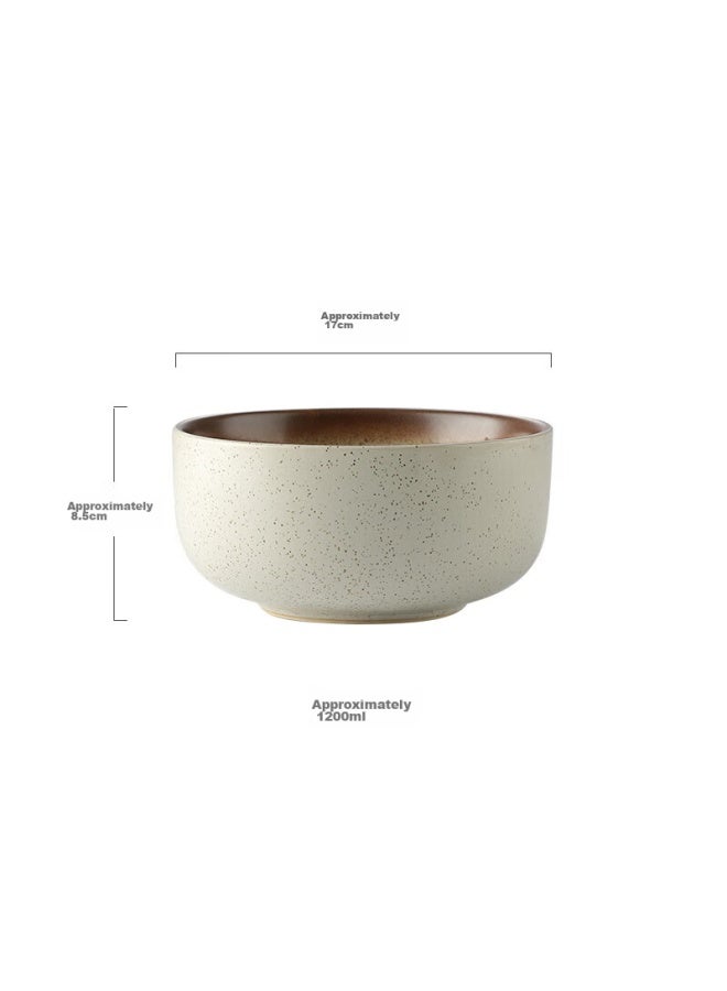 Pinyu Style Ramen Bowl, Tableware, Noodle Bowl, Large Bowl For Home Use, Noodle Bowl, Soup Bowl, Heat-resistant Ceramic Soup And Noodle Bowl - Image 5