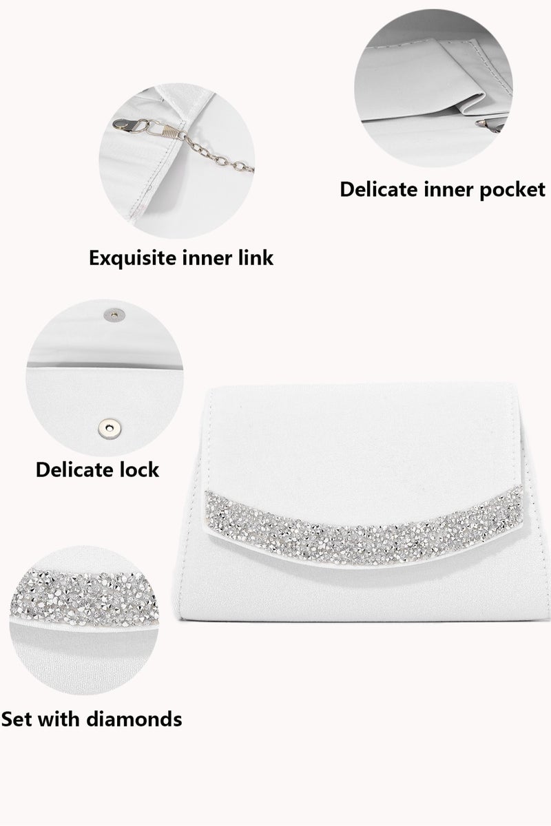 Pure Colour High-end Evening Bag, European and American Style Dress Handbag Shoulder Bag, Unique and Special  - Image 2