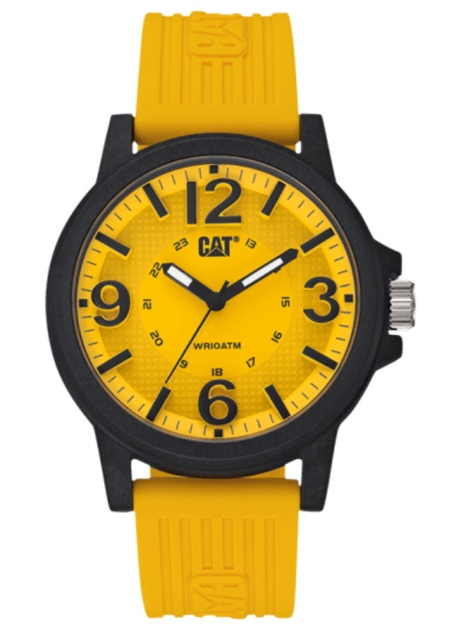 CATERPILLAR سوار كاتربيلر LF.111.27.731 أصفر أسود مطاطي