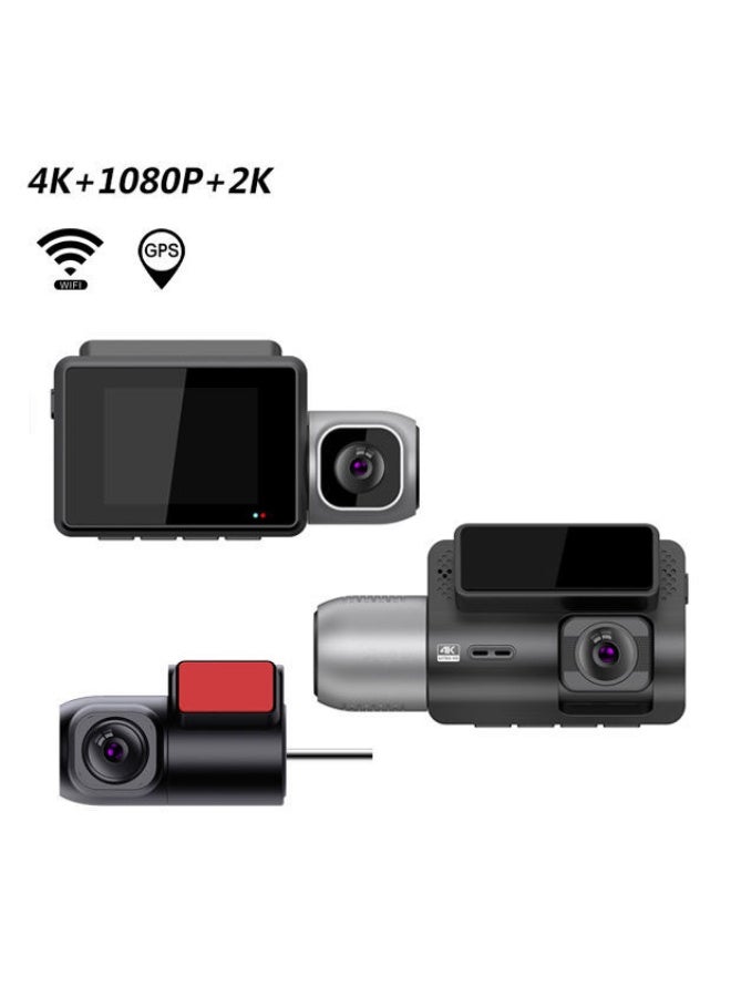 Dash Cam 4K Ultra HD Car Camera, Night Vision, Wi-Fi, G-Sensor, Loop Recording - Image 2