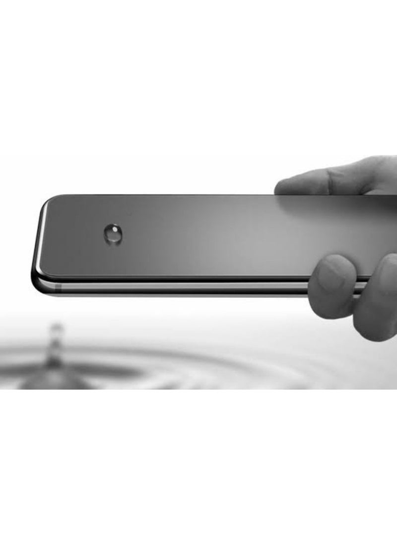 TeknoFark - Apple iPhone 7 / 8 / Se 2020 Matte White Screen Ceramic Full Covering Shatterproof Glass Nano Screen Protector White - Image 1